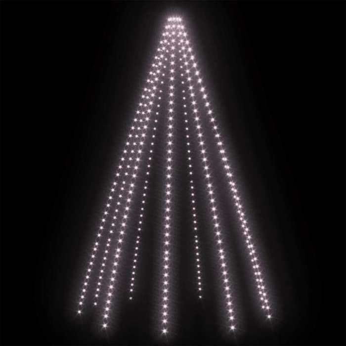 VidaXL Guirlande Lumineuse Filet d'Arbre de Noël 400 LED Lumière de Décoration Sapin de Noel Salon Maison Intérieur Jardin 51282