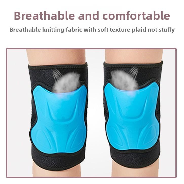 

Sports Knee Pads Soft Shell Exploration Open Leggings Cycling Roller Skating Thickened TPR Soft Shell Dance Knee Pads Teen, one pair