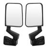 And Side Mirrors for OE 105495870 Manual Folding Rearview Mirrors for TJ Manual Mirrors Driver's Passenger's Wrangler, 67123792, Non-heated 1997-2002