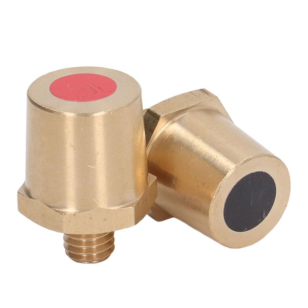 1 Pair Male Thread Brass Battery Terminal Brass Material Charging Post Connector  Battery Charging