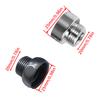 Bathroom Faucet Fittings Kitchen Hose Adapter 3/4 to 1/2inch Water Tap Adapter Faucet Adapter Pipe Fittings Enduring