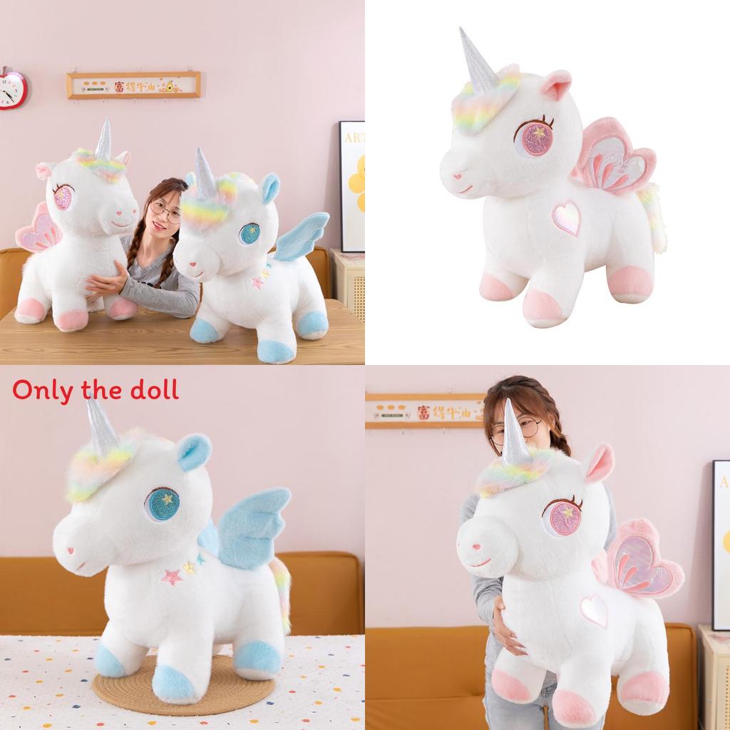 Unicorn Plush Toy With Soft Pp Cotton Filling For Kids Children Gift And Comfort