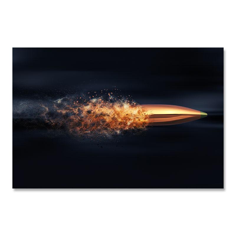 Vintage Weapons Guns Munice Nástěnné obrazy Všechny Bullet Malba na plátně Nástěnné umění Zbraně Plakáty a obrazy pro obývací pokoj Home Decor