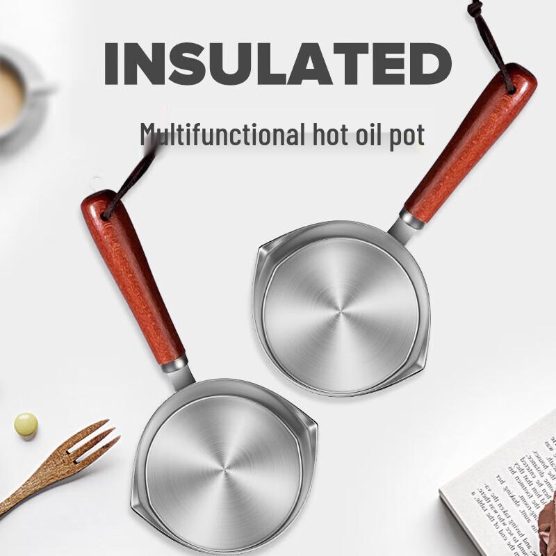 VELOSAN 250ml Stainless Steel Mini Oil Pouring Pot