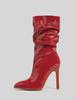 European and American Style Patent Leather Stiletto Over-the-Knee High Boots (10cm Heel)