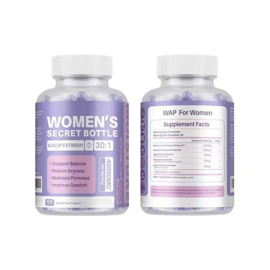Vaginal Moisturizing Capsules Count for Women Intimate Care Dryness Relief Probiotic Formula Gentle and Portable Bottle
