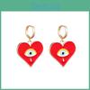 2021 Trendy Autumn Heartinspired Earrings In Red Or Black For Stylish Gifting