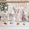 Soft Christmas Angel Girl Ornaments Handmade Christmas Tree Hanging Decoration  New Year Gift