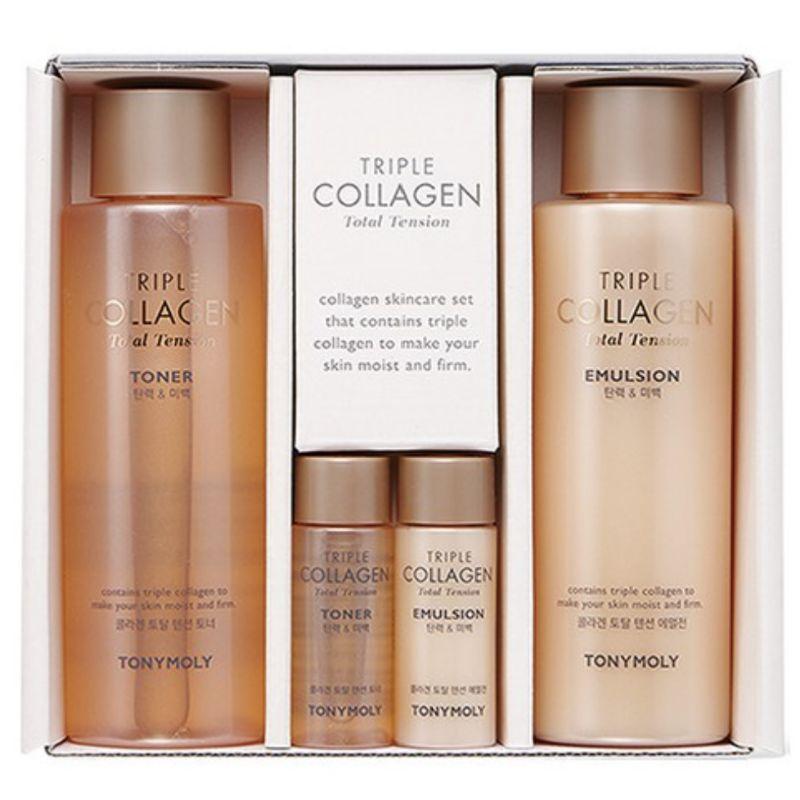 TONYMOLY Triple Collagen Total Tension Skincare 2-Piece Set (1 Set)