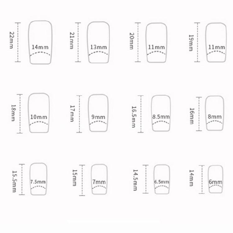 Valentinstag Nagel Schleifen Mandel Press-On Nägel Schleifenknoten Designs Französische Spitzen Glänzende Falsche Nägel Vollabdeckung Aufkleb-Nagel