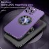Luxury Spring Buckle Frosted Metal Bezel Magnetic Suction Wireless Charging Phone Case Suitable for iPhone 14 13 12 Pro Max Fall Protection Cover