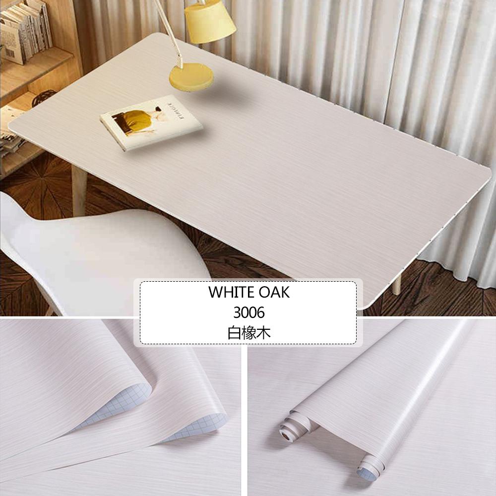 Thickened Wood Grain Self Adhesive Wallpaper Waterproof Wardrobe Tabletop Furniture Refurbished Adhesive Wallpapers 3D
