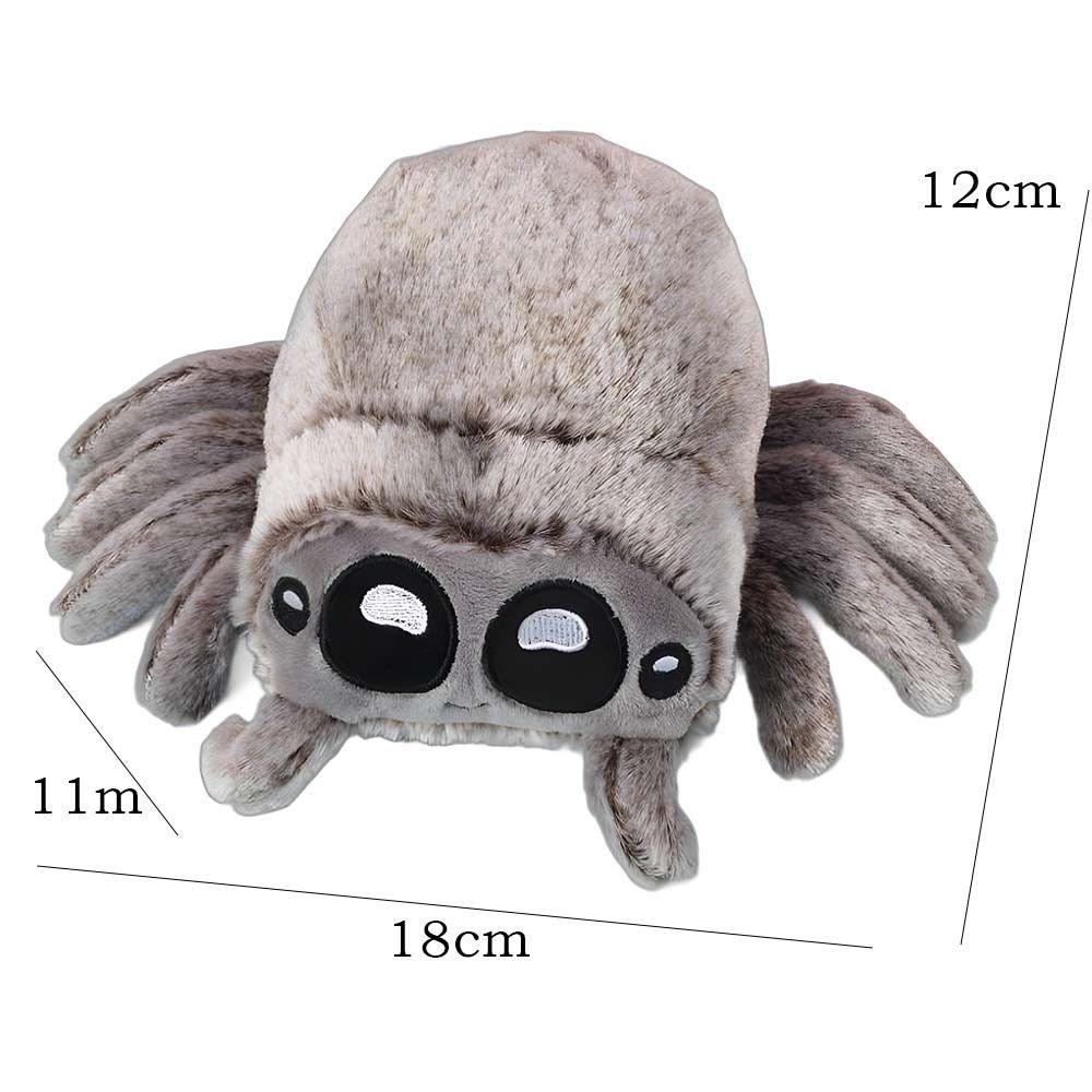 Cute Spider Stuffed Plush Toy Soft Spider Ornaments Creative Plush Spider Doll  Xmas Gift