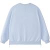 Fila Fusion FOB Loose Fit Fleece Lined Knitted Fabric Crew Neck Pullover Fleece Sweatshirt Unisex Pimolaan T11U433203F-BU