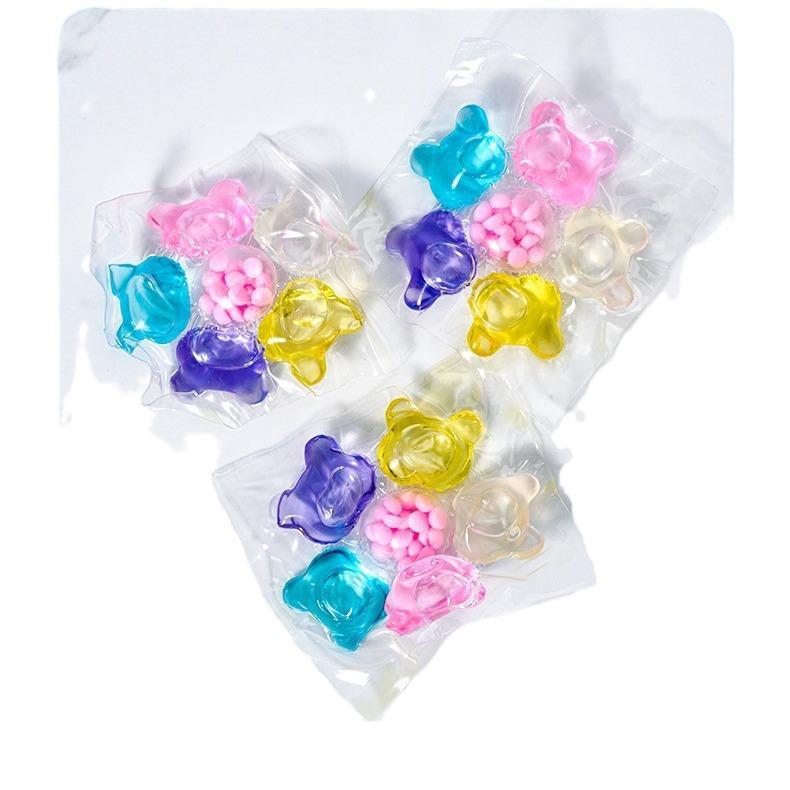 Crescent Three-chamber Laundry Beads Three-in One Laundry Beads Decontamination,fragrance