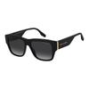 Fashion Design Plastic Square Sunglasses Women's Black MARC842S_2M2(9O)