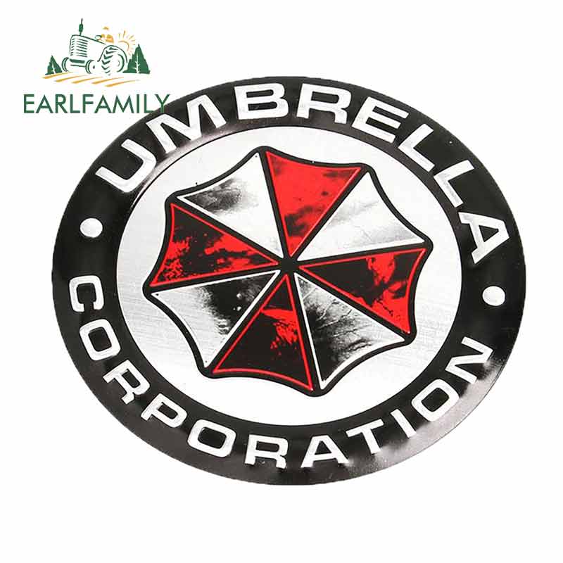 

EARLFAMILY 13 см х 12,9 см для umbrella Corporation Виниловая графическая наклейка Мода Автомобильные наклейки Водонепроницаемый царапины Декор