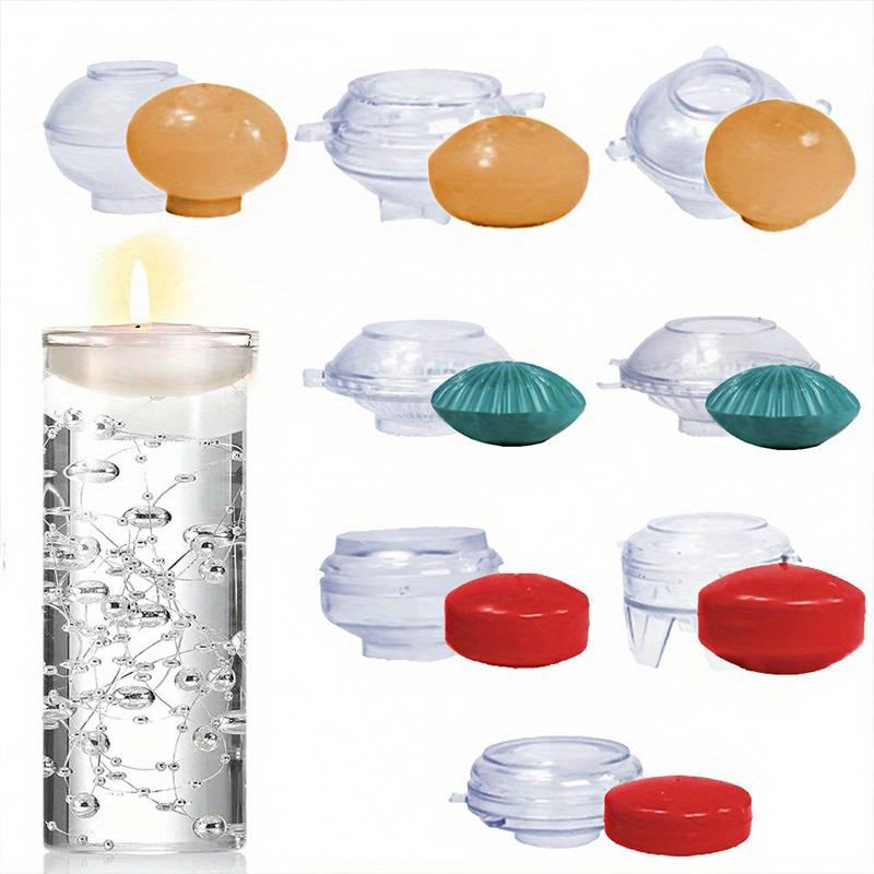 1PC Candle Durable DIY Holiday-Ready Plastic Reusable Mold Decorative-Craft Floating Ball-Shaped Candle Floating-Designed