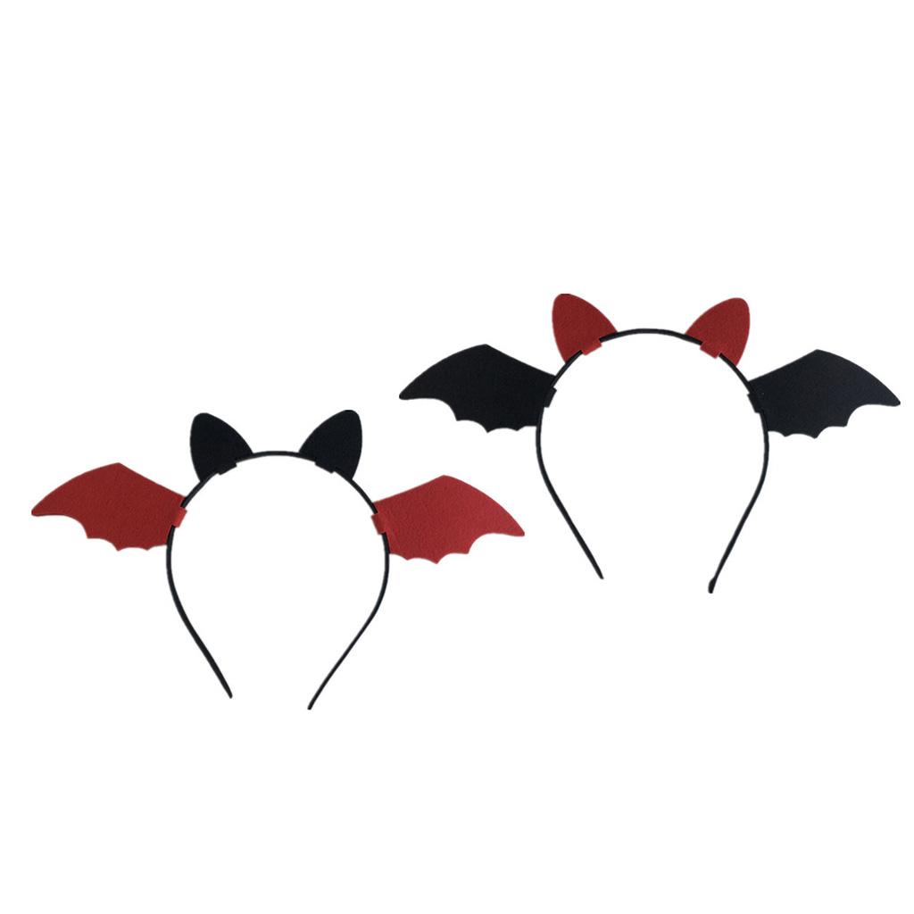 Bat Wing Headbands Halloween Bat Hair Bands Cosplay Party Creative Supplies