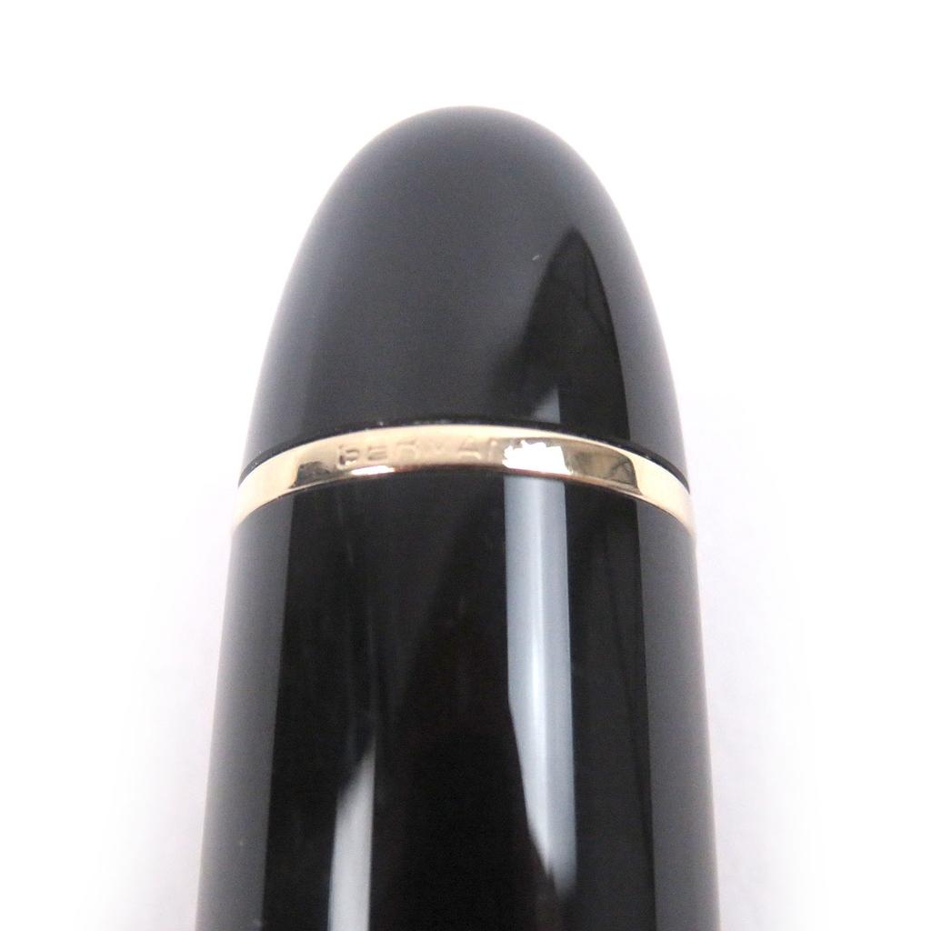 Excellent MONTBLANC fountain pen Meisterstück 149 Cap type black 14K mens Used