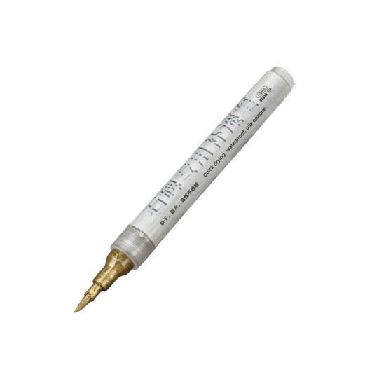 

Permanent Paint Pen Oil-Based Markers Quick Dry Waterproof Marking Pens for Metal Wood Fabric Plastic Stone Canvas Glass Industrial Tires золотистий