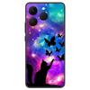 Per Custodia Realme 15T Realme15T 5G NUOVO TPU Silicone Antiurto Gatto Copri Telefono Per Realme 15 T 15t 2025 Funda Stampa Morbido Guscio