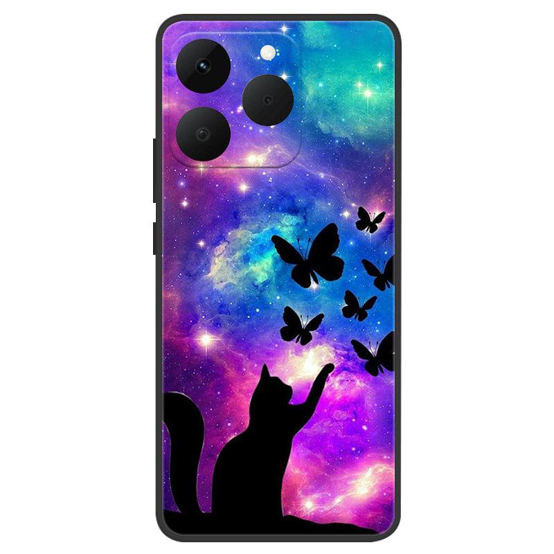 Per Custodia Realme 15T Realme15T 5G NUOVO TPU Silicone Antiurto Gatto Copri Telefono Per Realme 15 T 15t 2025 Funda Stampa Morbido Guscio
