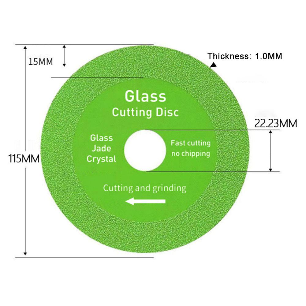 3 Size Glass Cutting Disc 20/22mm Diamond Marble Saw Blade Ceramic Tile Jade Special Polishing Blade Sharp Brazing Grinding Disc
