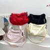 Versatile Casual Solid Color Crossbody Bag Sports Fitness Shoulder Bag Unisex Lightweight Travel Tote Bags Birthday Gifts