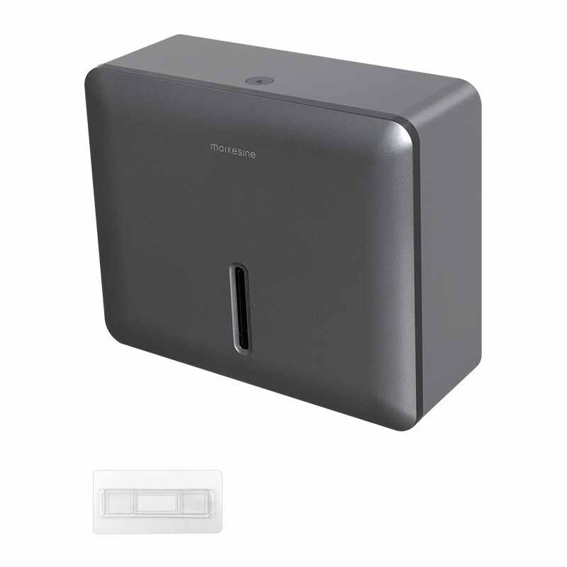 Non Punching and Hand Wiping Paper Box Wall Mounted Hotel Restroom Toilet Tissue Box Home Kitchen Toilet Paper Box