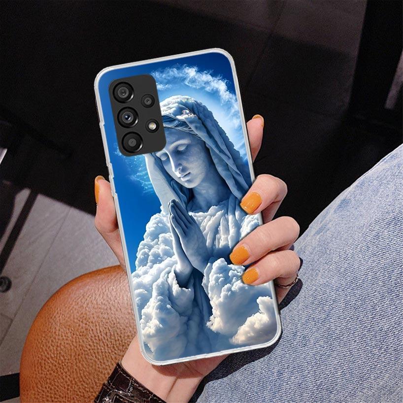 Virgin De Guadalupe Virgen Mary Phnoe Case for Samsung Galaxy A17 A37 A57 A16 A26 A36 A56 A15 A14 A13 A55 A54 A53 A35 A34 A33 A2