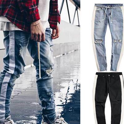 strips jeans for boys