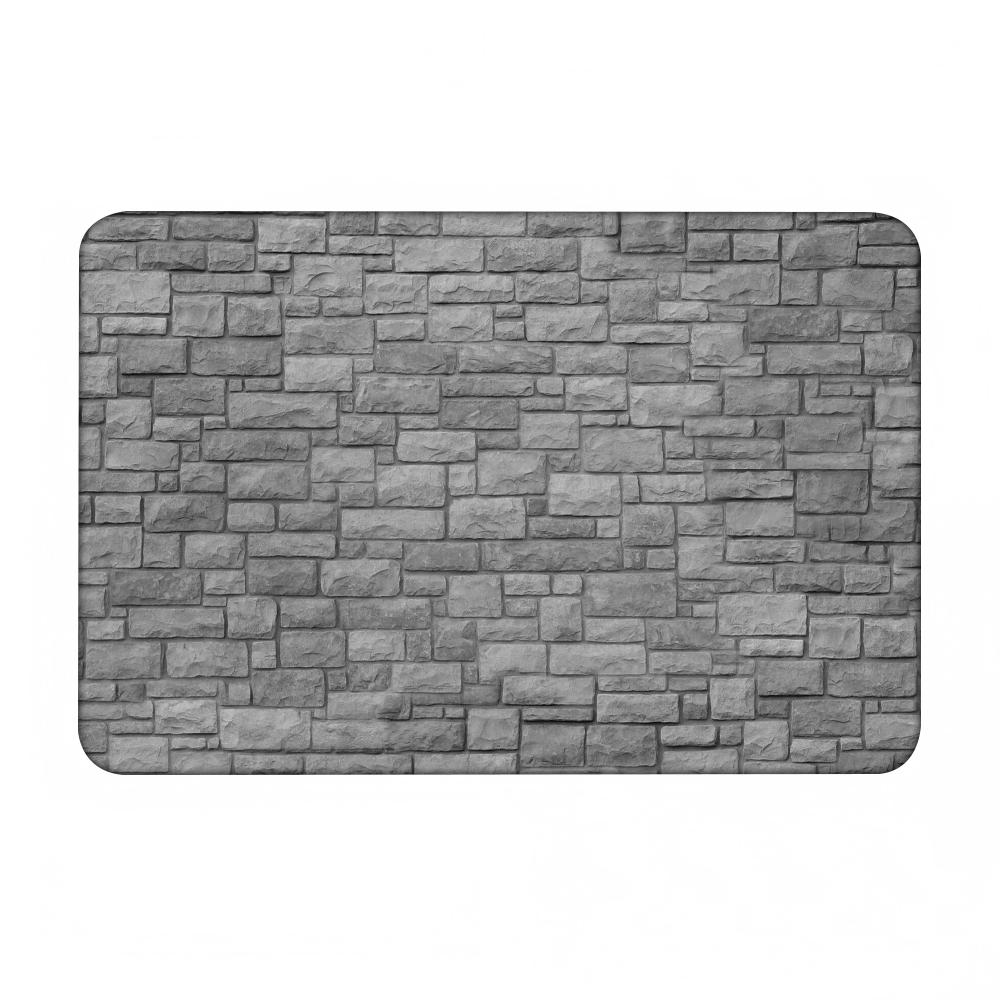 1 יחידה שטיח רצפה בדוגמת אבן לבית, חדר אמבטיה, שטיחים סופגים, שטיחים מונעי החלקה, ציוד לקישוט הבית