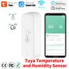 Tuya WiFi Temperatur- und Feuchtigkeitssensor Smart Home Thermometer Hygrometer APP Fernalarm Funktioniert mit Alexa Google Home