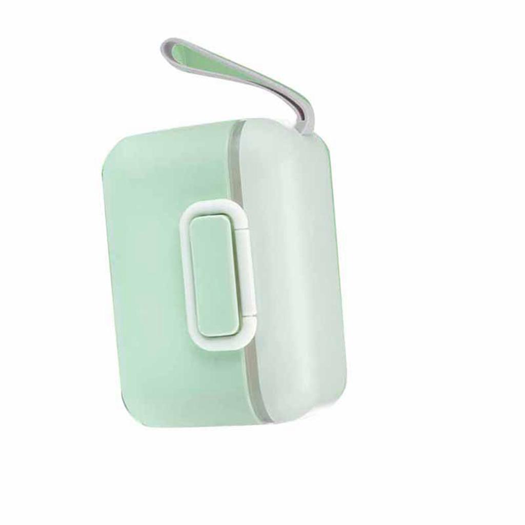 Cutie de depozitare pentru lapte praf PP Shell fără BPA Cutie portabilă pentru lapte praf pentru bebeluși cu șnur