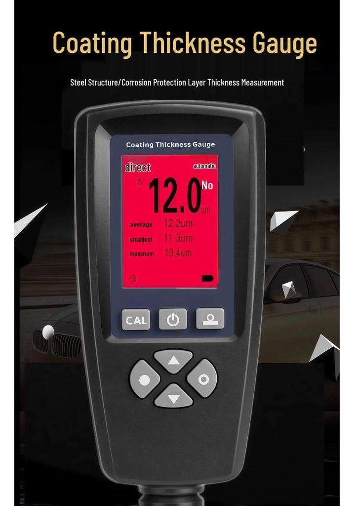 High-Precision Electroplating Thickness Gauge for Chrome & Galvanized Coatings – Anti-Rust Layer Tester