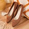 Women Lightweight Solid Knitted Shoes Women Pointed Toe Flats Breathable Mesh Casual Ballet Sneakers Slip on Ladies Loafers