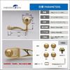 HEIGHTEN Variable Reel Handle with 35mm Handle Knob Abu Baitcasting Reel Universal Arch Hammer Series 65/75mm Shimano, Daiwa, (Gold & Silver) (985)