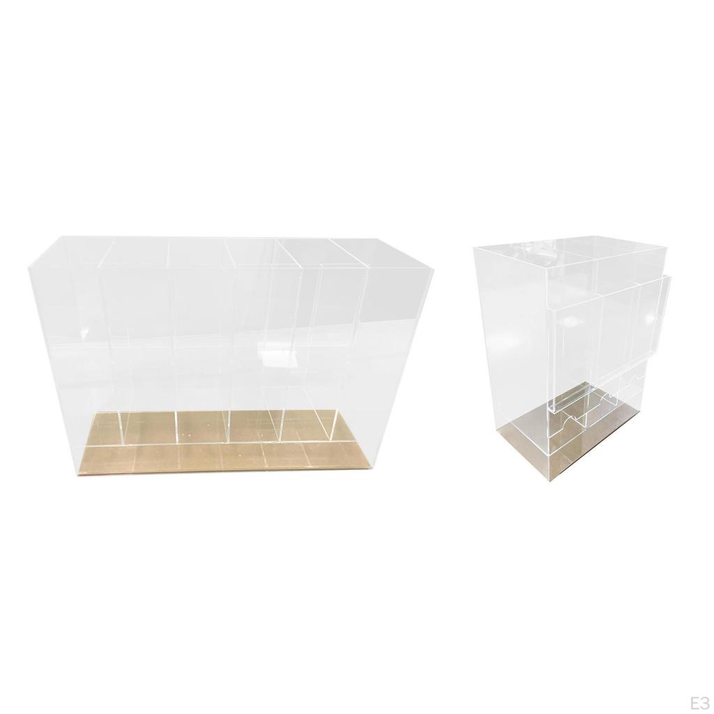 Dispenser Acrylic for Anime Sports Trading Card Clear Desktop Dispensing Display Case Organizer