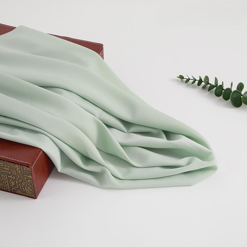 100x150cm High Grade Silk Hemp Impervious Twill Chiffon Cloth Ice Flocking Cloth Down Shirt Dress Wide Leg Pants Fabric