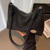 Denim Bag Women's Large-capacity Autumn New Fashionable Casual Messenger Bag One Shoulder Underarm Dumpling Bag