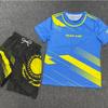 2026 New TEAM KAZ Quick-Drying Breathable Fighting Suit Men's Boxing Training Suit Combat Shorts Sports Two-Piece Set