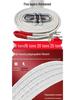 Heavy Duty Car Tow Rope, 5-10 Ton, Reflective Off-Road SUV Towing Strap