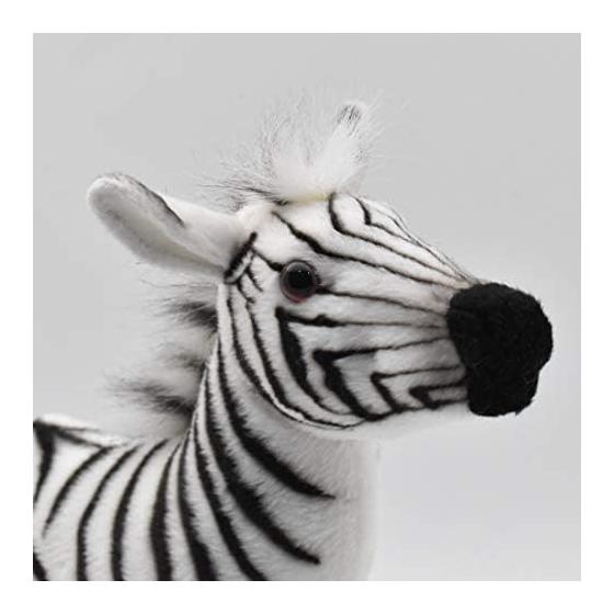 HANSA Animal Stuffed Zebra No.2348