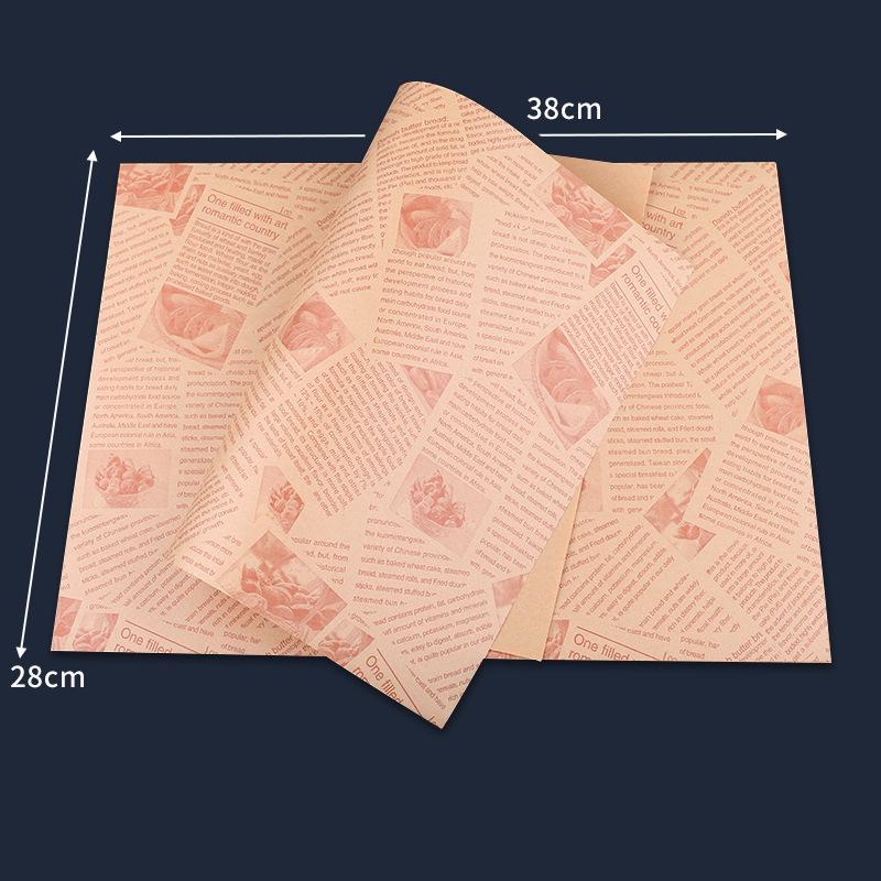 Oil-Resistant Bread Tray and Baking Paper