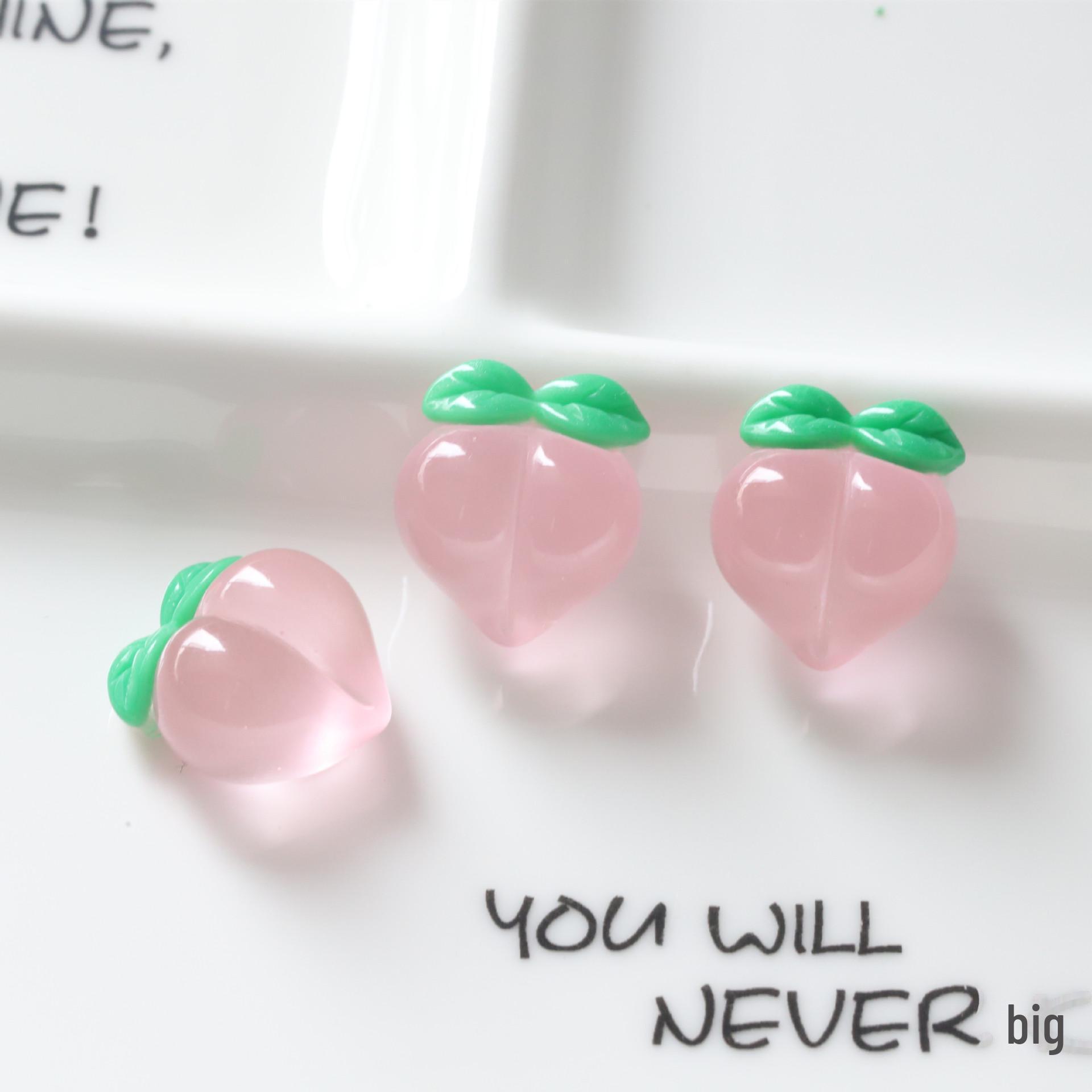 Светящиеся 3D Фрукты Смола DIY Украшения и Аксессуары Для Волос 1.5cm x 2.0cm