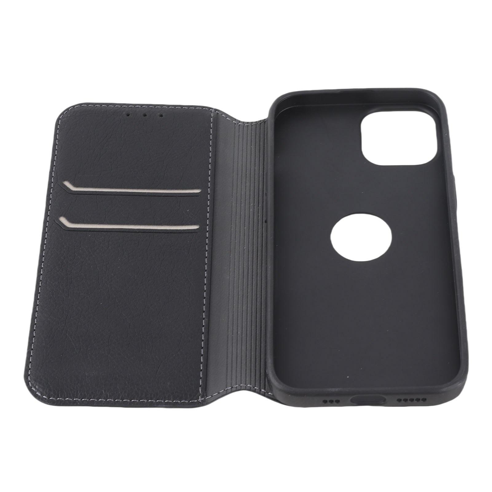 

Чехол-книжка для мобильного телефона в стиле ретро, держатель для мобильного телефона, защитный чехол из ТПУ чёрный