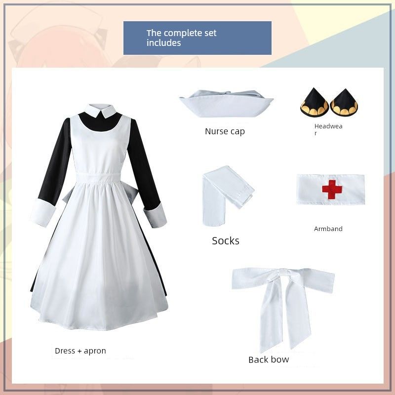 Spy X Family Cosplay Costume Thorn Princess Blair Male Character Frieren Cosplay Anya Dress Cosplay