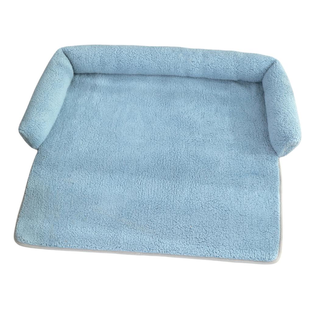 Pet Sofa Cushion with Pillow U-shaped Pillow for Winter Warm Pet Bed for Multiple Scenes