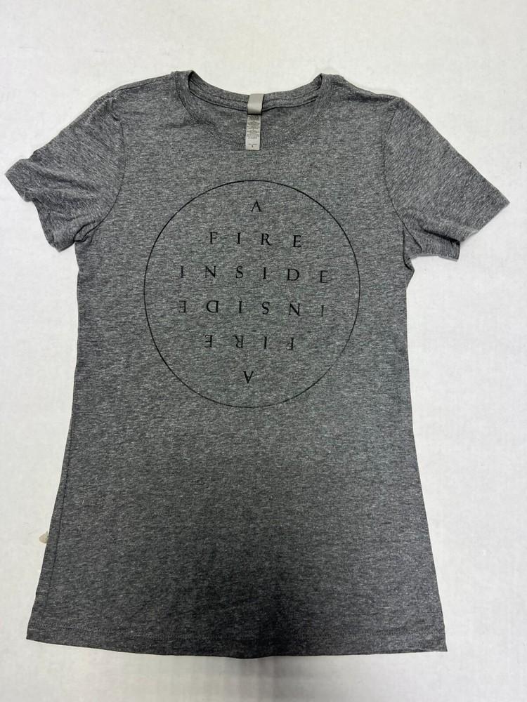AFI A FIRE INSIDE FACE TEE GREY TSHIRT OFFICIAL GIRL`S SIZE AFI BAND NEW Unisex T-Shirt Graphic Tee S